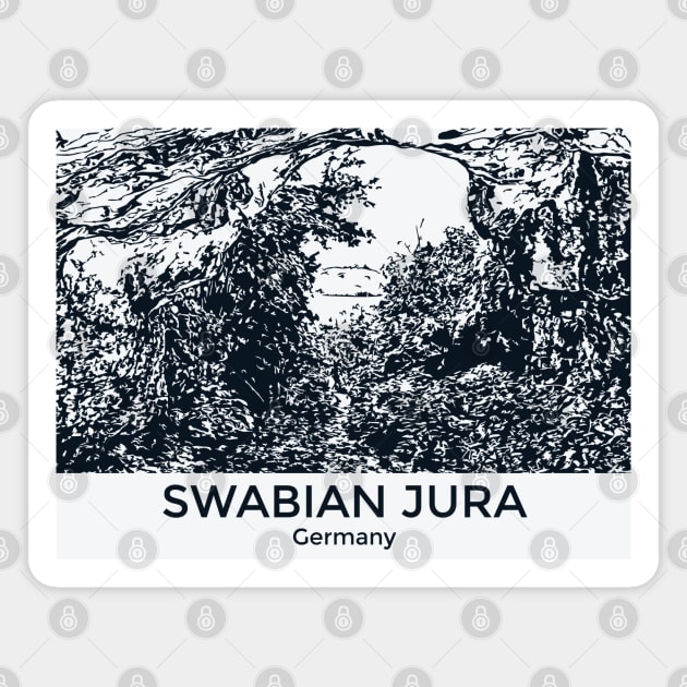 Swabian Jura - Germany Magnet by Lakeric